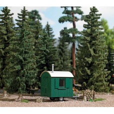BU1983 Mobile logger hut, green